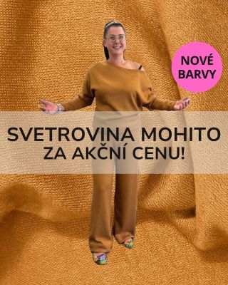 ✨ Hebká, pružná a hřejivá – svetrovina Mohito je láska na první dotek! Nyní navíc v akci!😍 Ušij si svetr, kardigan,...